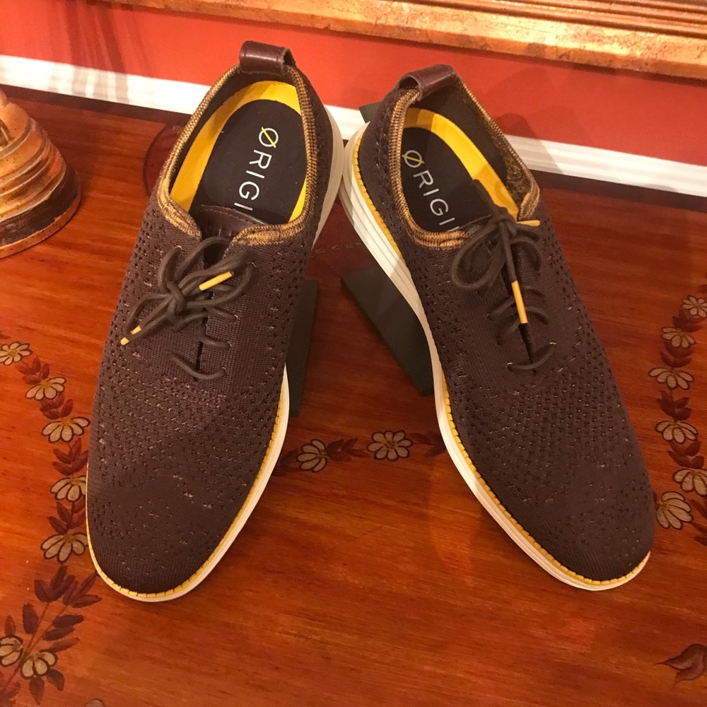 Cole Haan Men’s Original GRD STCHT W G OX Size 8 Brown
